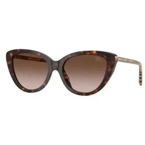 BE 4457 F Dark Havana / Brown Gradient 421613 Size 55 Sunglasses by Burberry
