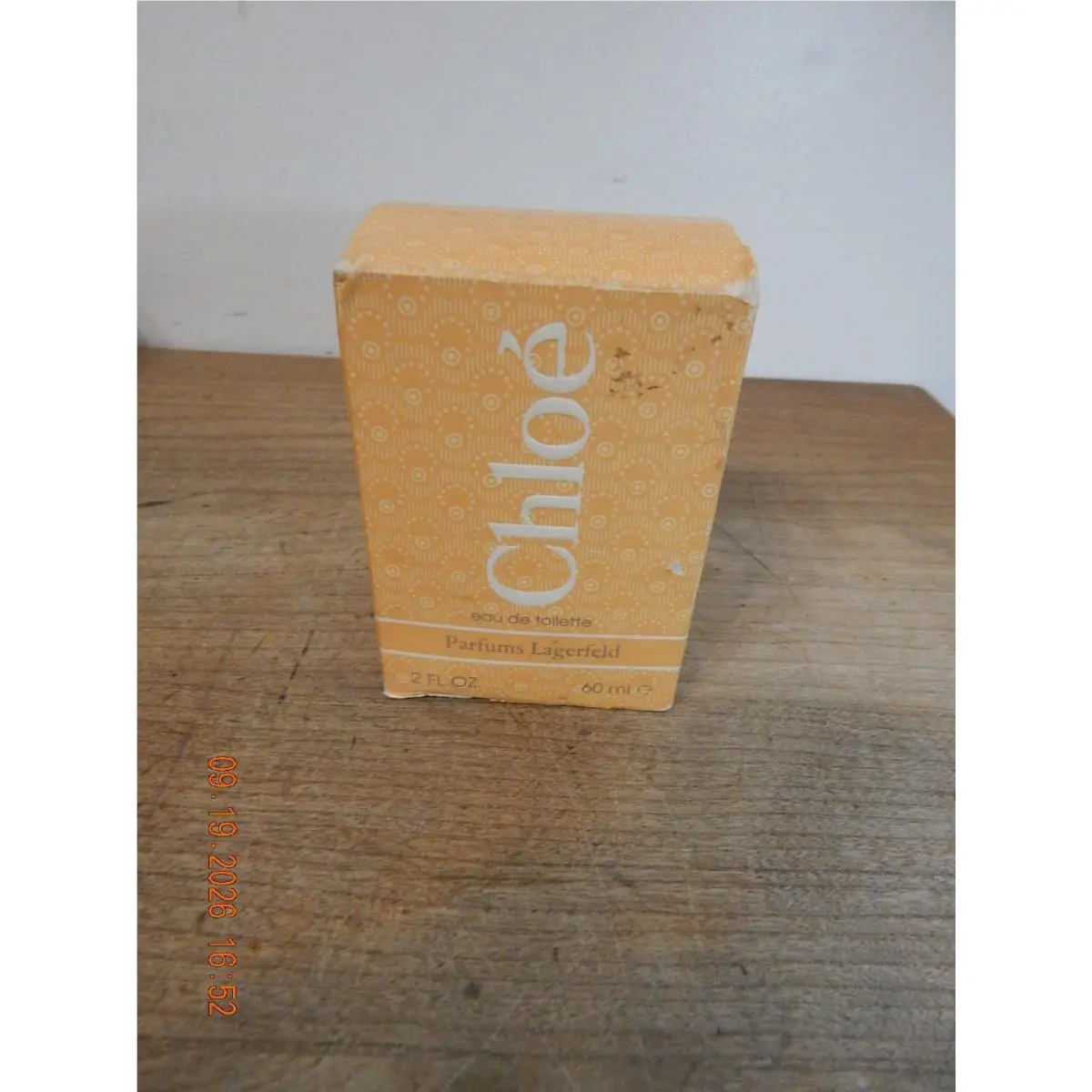 Chloe Parfums Perfume Vintage Toilette 2 oz 60 ml Spray