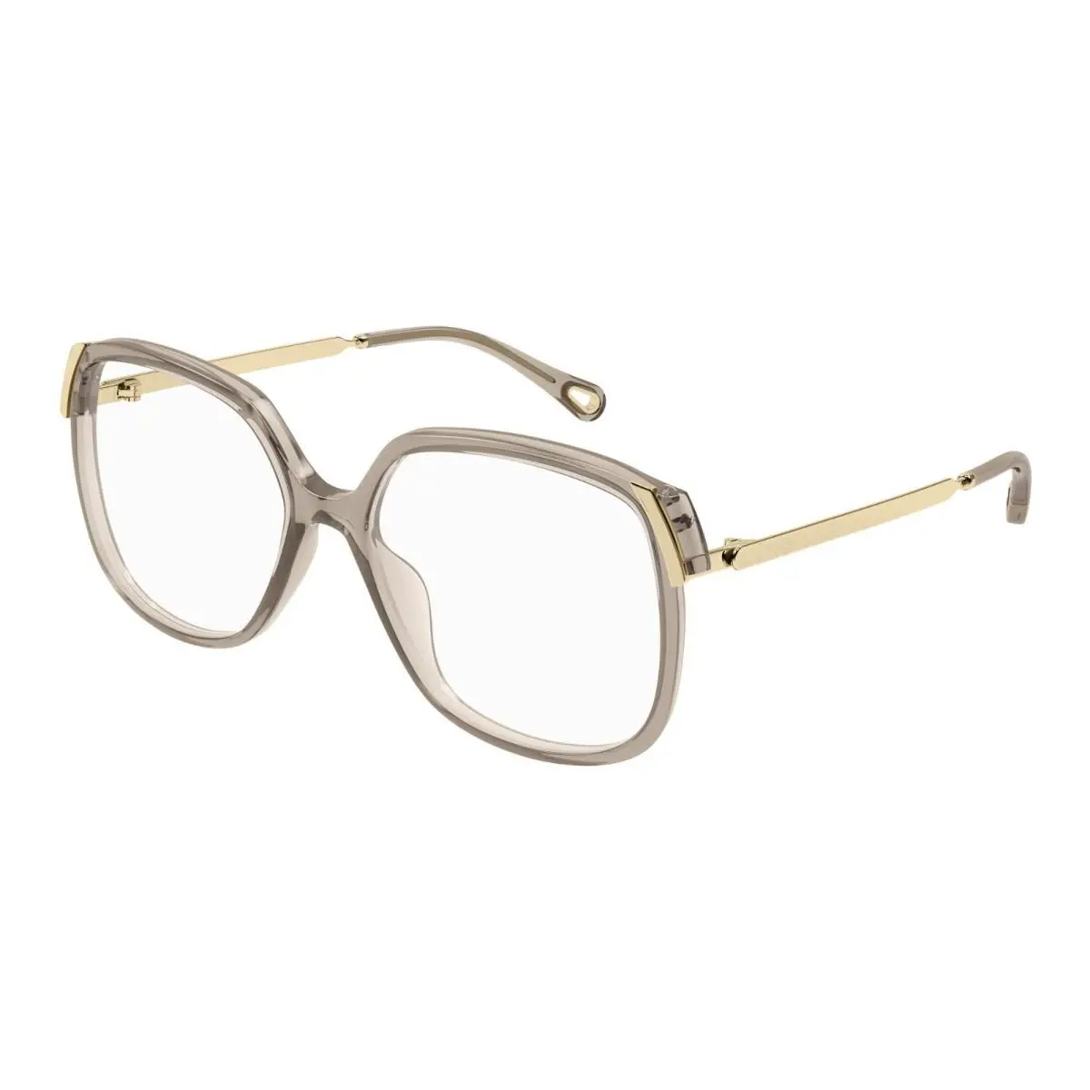 CH0287O Brown Transparent 004 Eyeglasses by Chloé