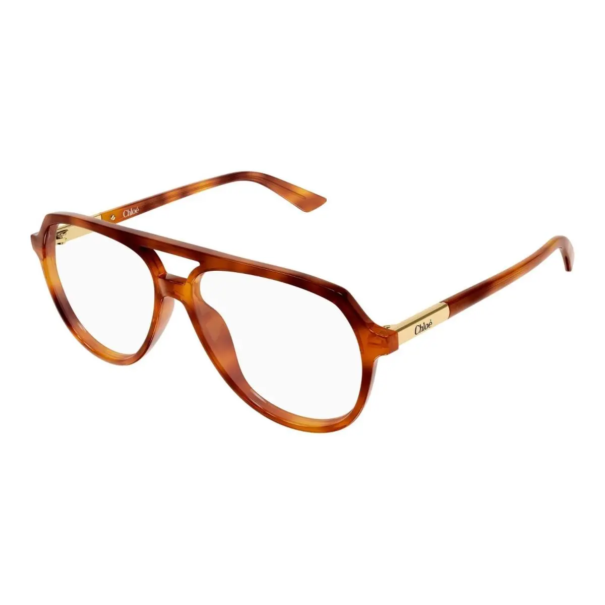 CH0366O Havana 002 Eyeglasses by Chloé