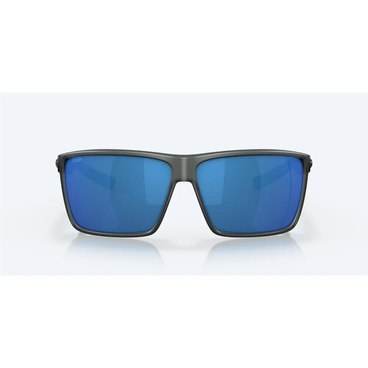 Costa Del Mar Men`s Rincon Polarized Sunglasses Black Frame Blue Mirror