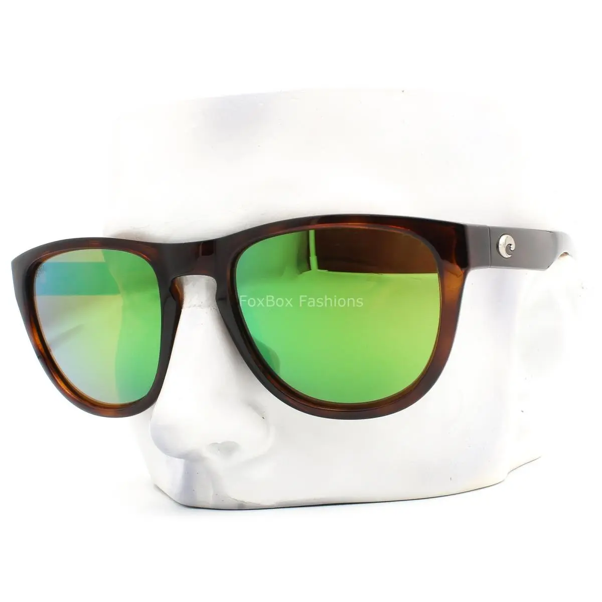 Sunglasses Irie Gloss Brown Tortoise Green Polarized Glass W/case by Costa Del Mar