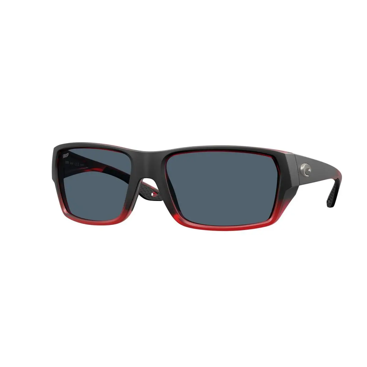 06 S 9113 Tailfin Red Sky Gray 580p 911312 Size 57 Sunglasses by Costa Del Mar