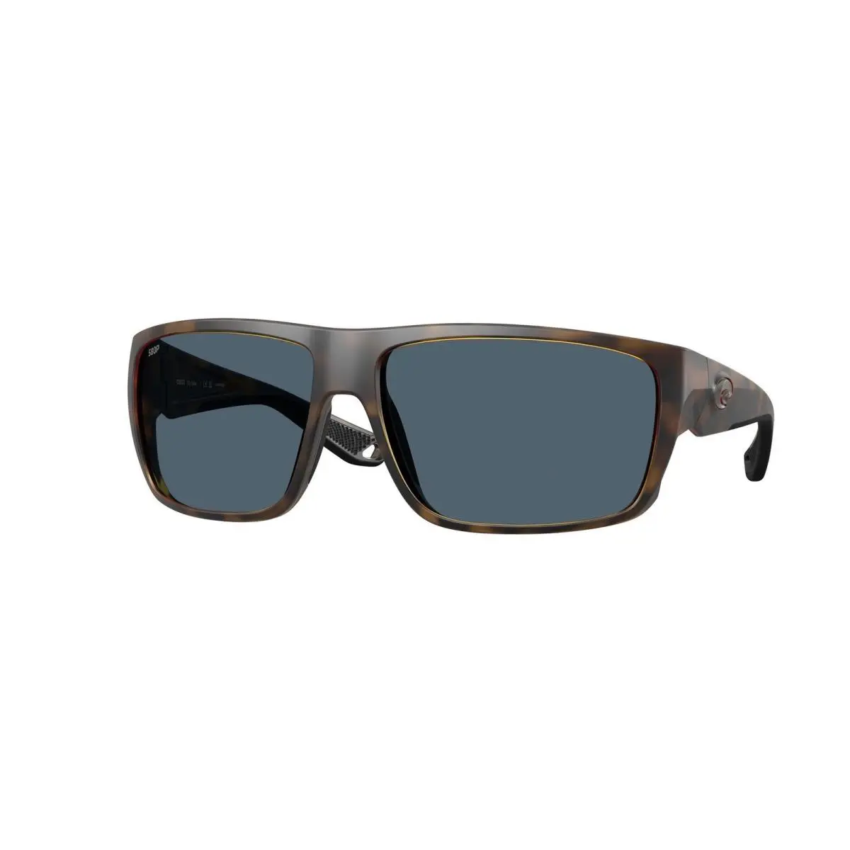 Costa Del Mar 6 S 9129 Matte Tortoise / Gray 580p 912911 Size 64 Sunglasses