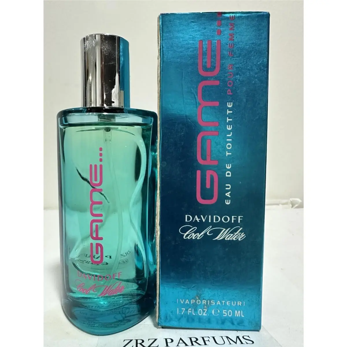 Game Davidoff Cool Water Eau De Toilette Spray 1.7OZ/ 50ML For Women