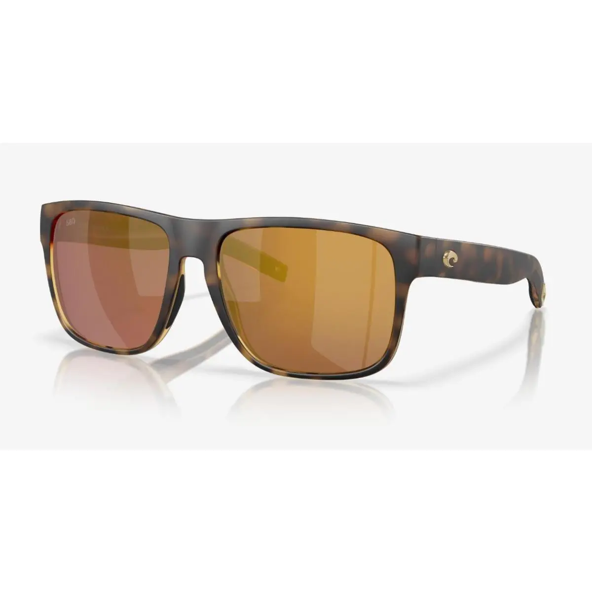 Spearo XL Matte Tortoise / Gold Mirror Polarized Glass 580G by Costa Del Mar