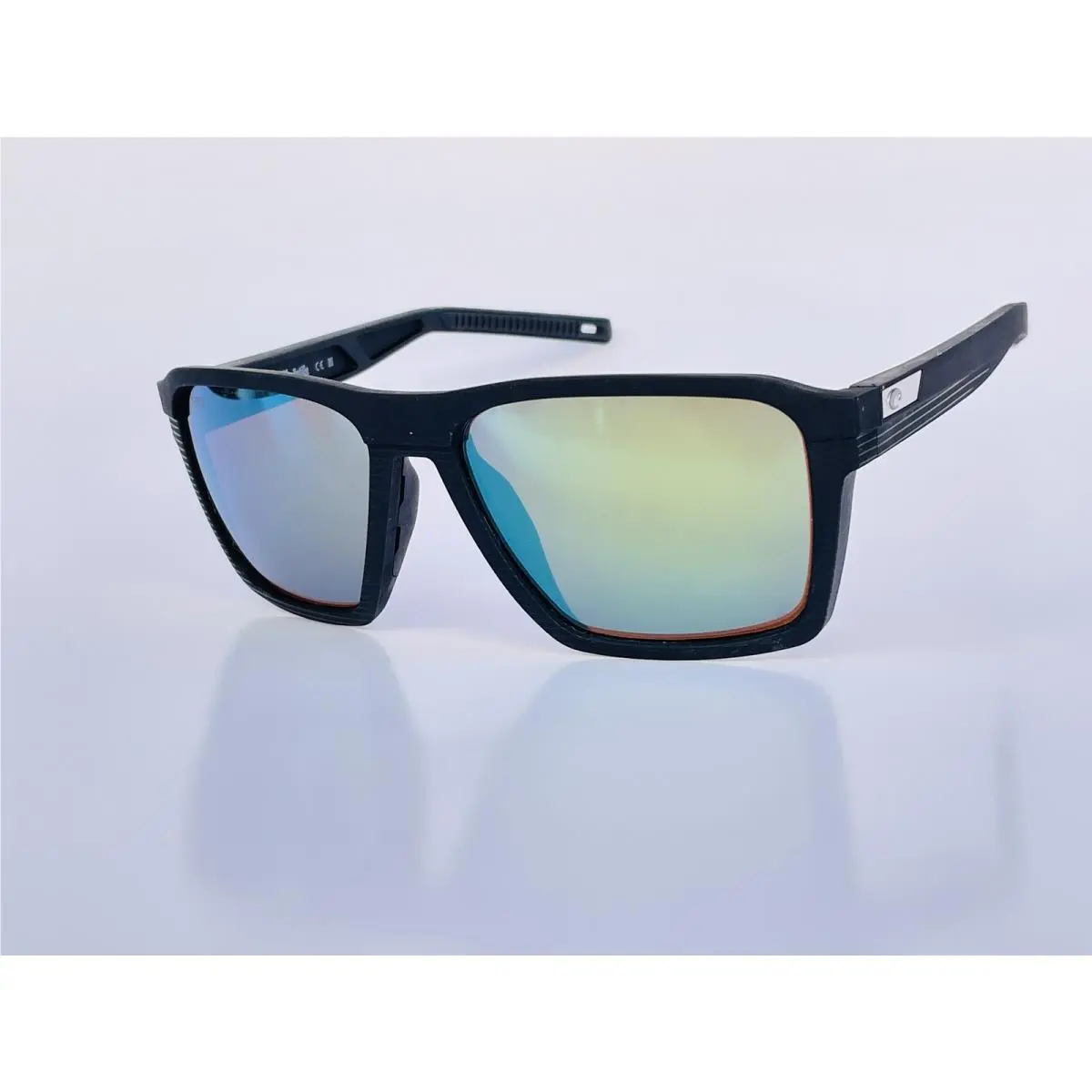 Antille Sunglasses Net Black Copper Green Mirror 580G Glass Lens by Costa Del Mar