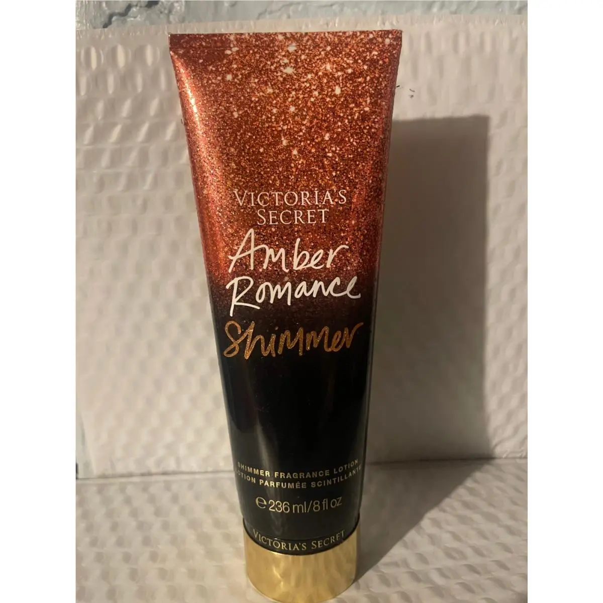 Victoria’s Secret Amber Romance Shimmer Fragrance Body Lotion 8 oz