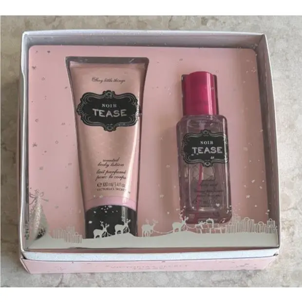 Victoria`s Secret Noir Tease Scented Body Mist 100ml Body Lotion 75ml by Victoria's Secret