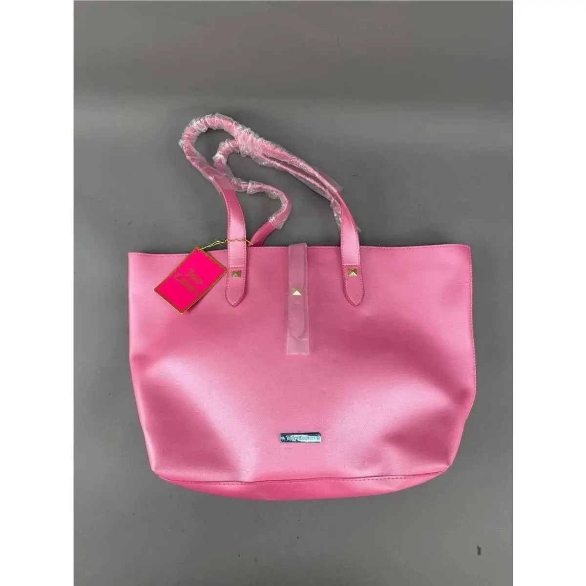 Glossy Pink Tote Bag by Juicy Couture