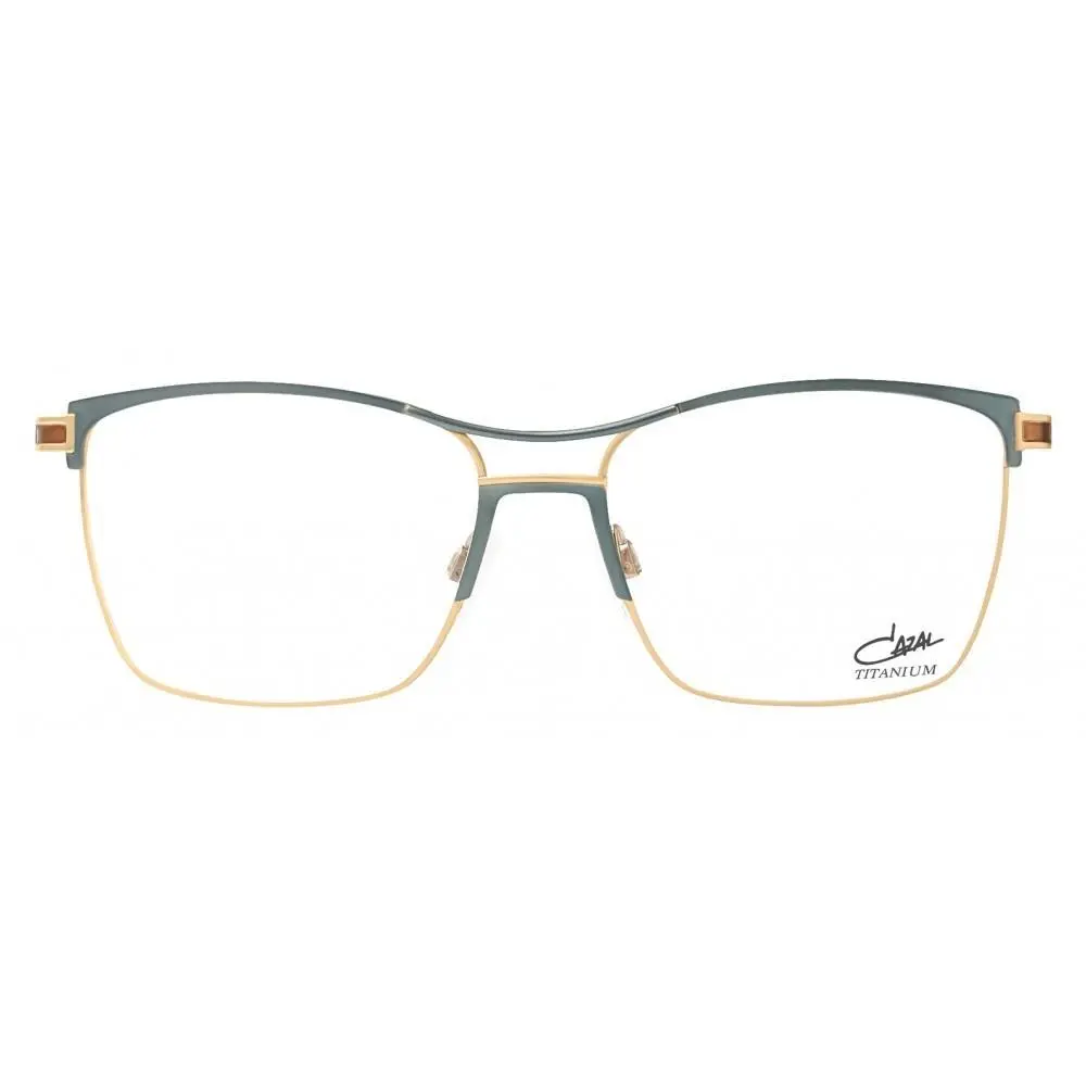 Vintage Mod. 4273 004 Cat Eye Green-gold 55 mm Women`s Eyeglasses Frame by Cazal