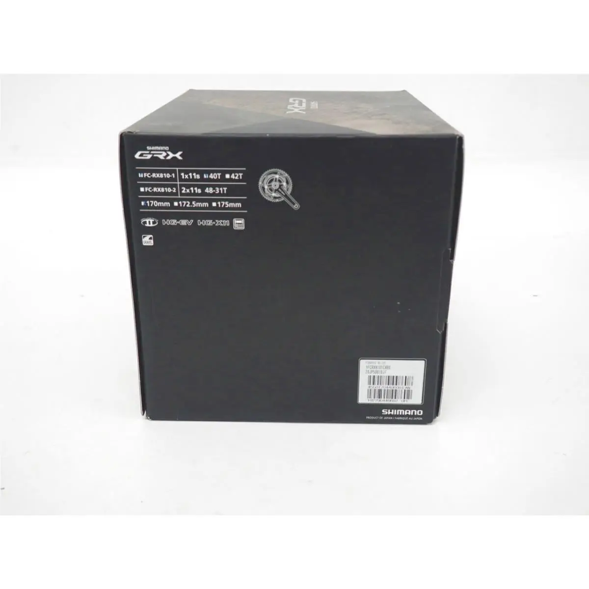 Shimano  - FC-RX810-1 - FC-RX810-1 - Black 9