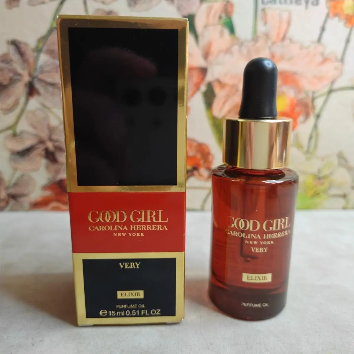 Carolina Herrera York Good Girl Very Elixir Perfume Oil Drops Full Size