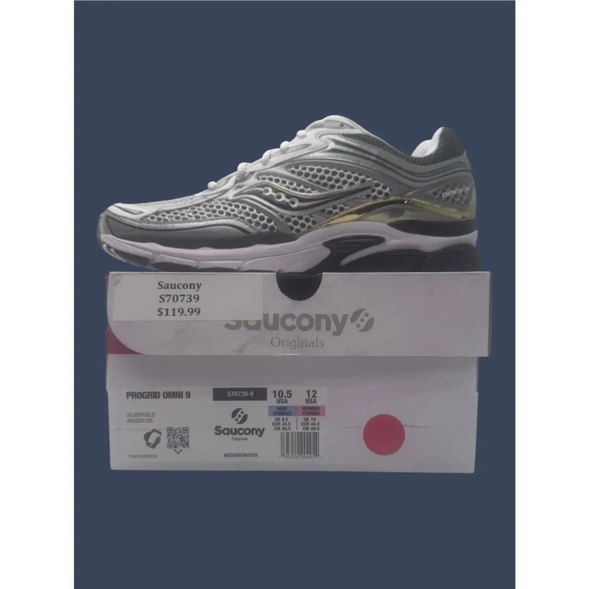 Saucony shoes - Saucony | ProGrid Omni 9 | Silver Gold | S70739-9 5
