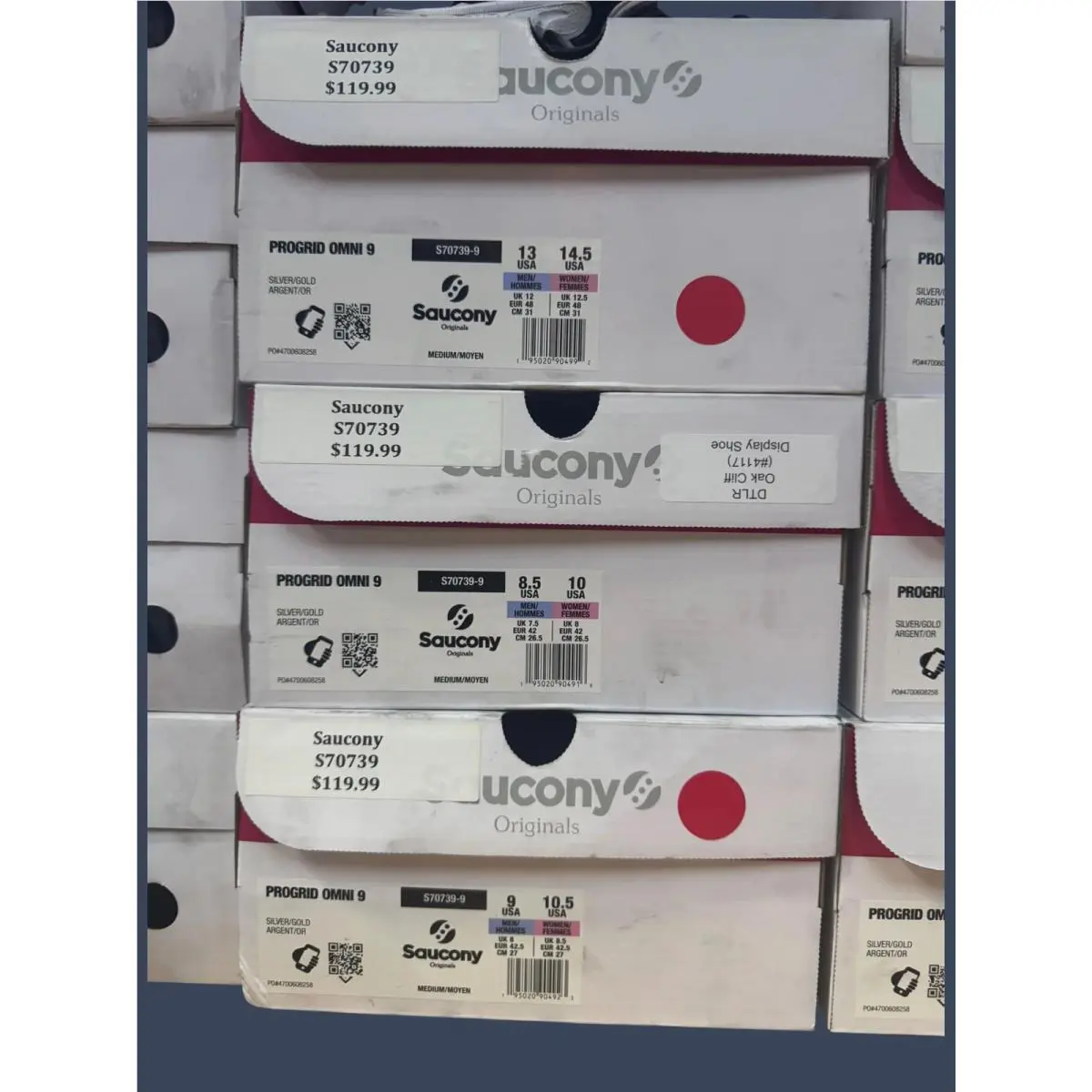 Saucony shoes - Saucony | ProGrid Omni 9 | Silver Gold | S70739-9 14