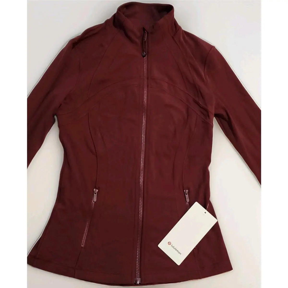 Lululemon clothing - Lululemon Define jacket Nulu - Define jacket Nulu - W4CD5S - burgundy bay (UPC: 000158549994) 0