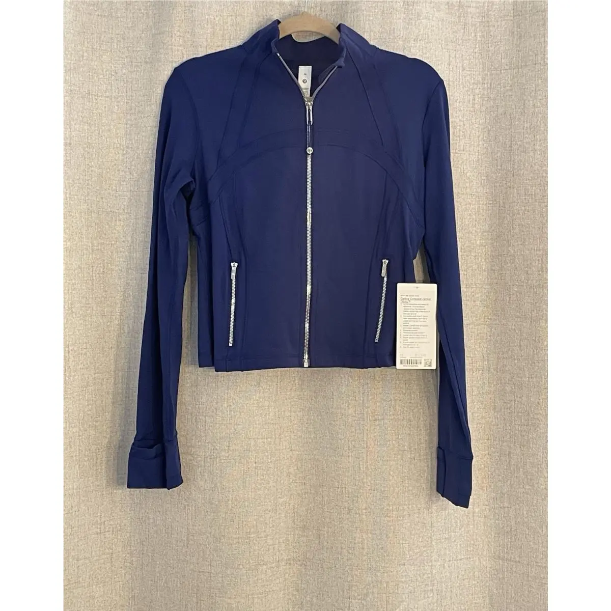 Lululemon Define Cropped Jacket Nulu Size 10