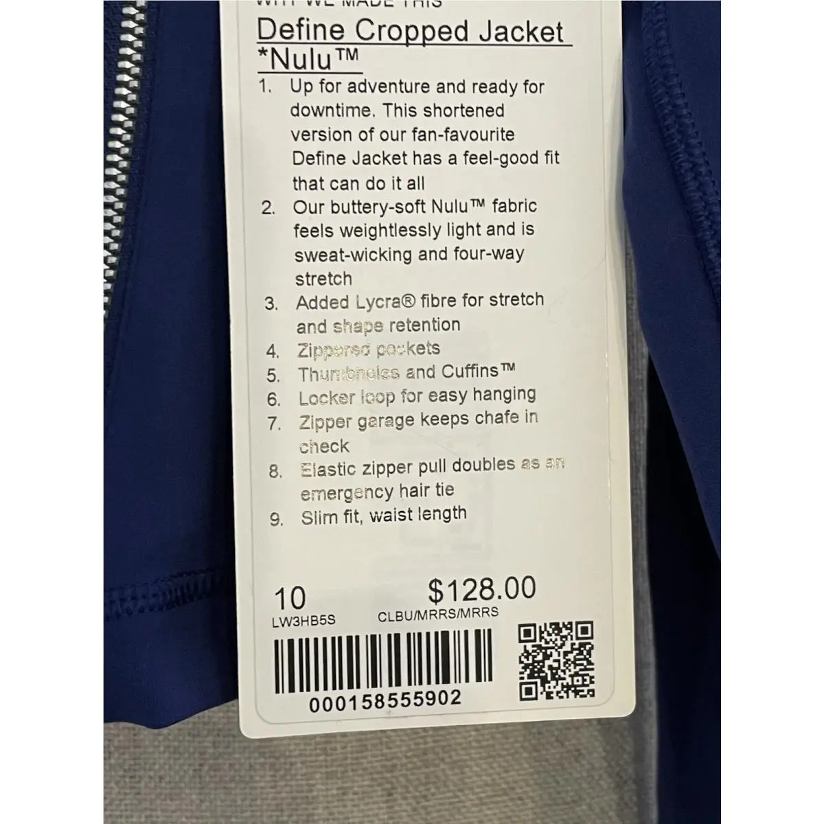 Lululemon clothing - Blue 2