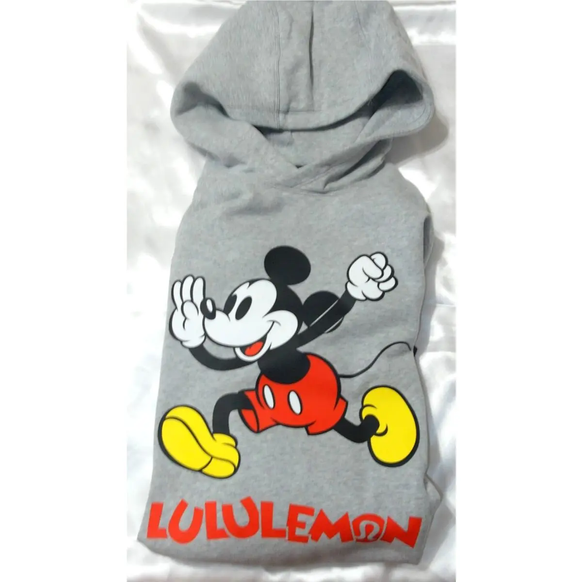Lululemon Disney Steady State Mickey Pullover Hoodie - Gray - Size S