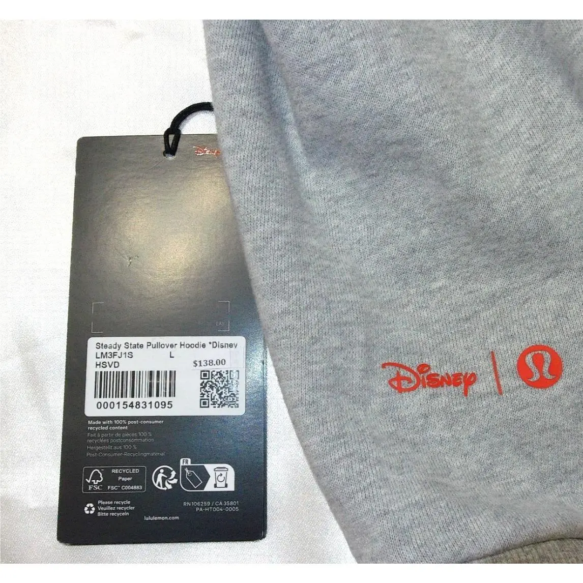 Lululemon clothing - Gray 3