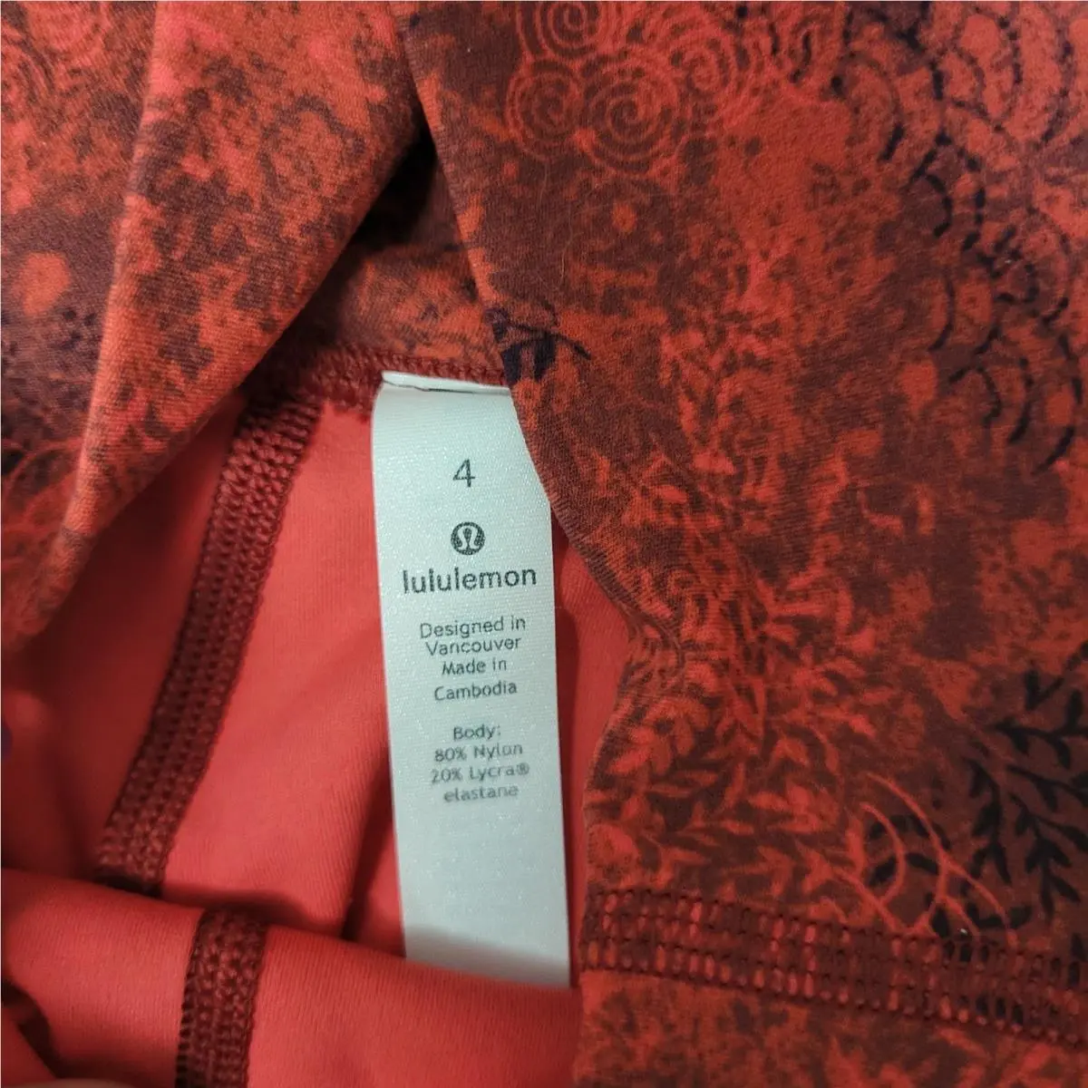 Lululemon clothing - Red 3