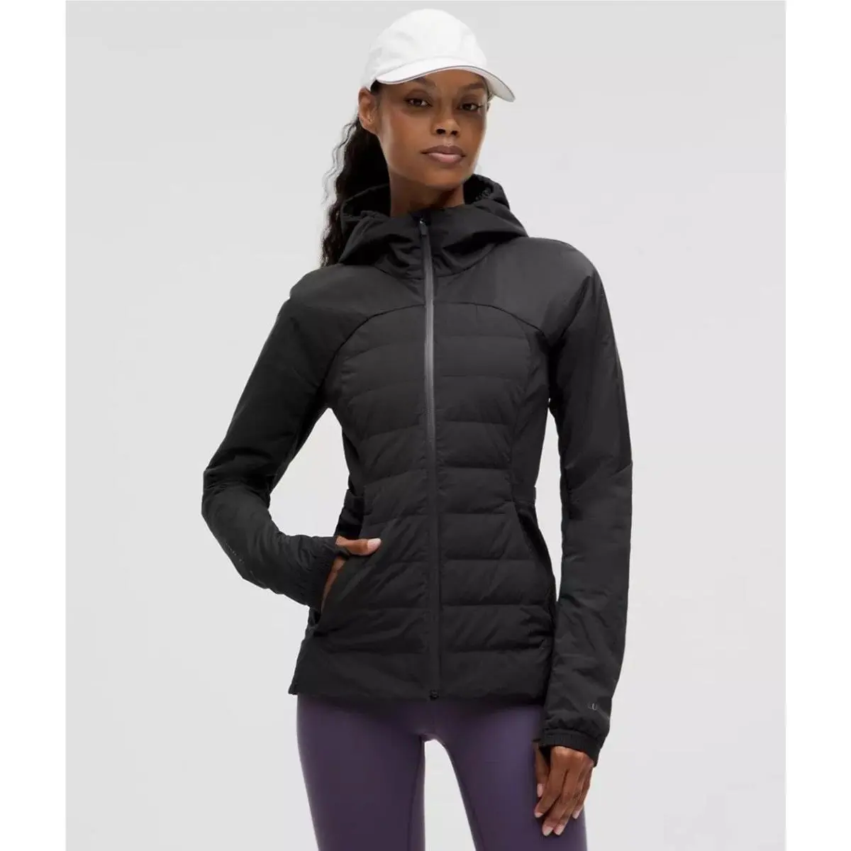 027 Lululemon Down For It All Jacket Coat Size 2