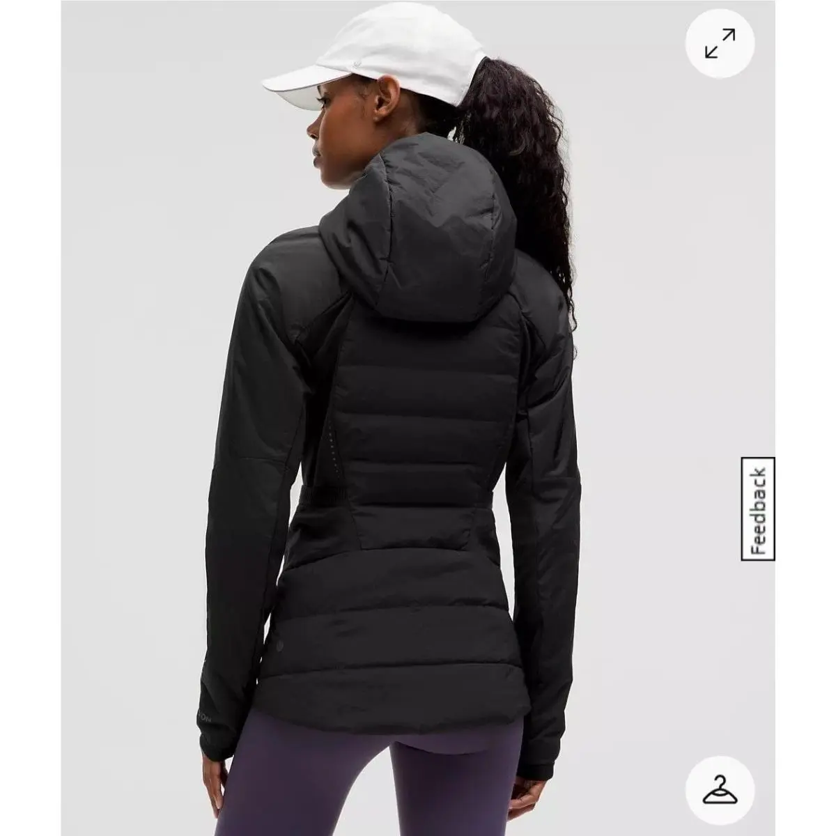Lululemon clothing - Down For It All - Down For All - Black 2