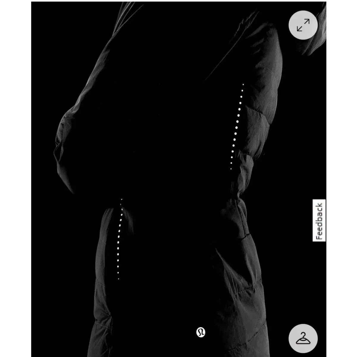 Lululemon clothing - Down For It All - Down For All - Black 3
