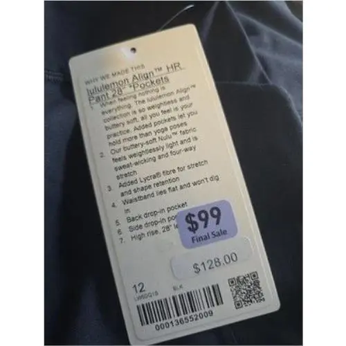Lululemon clothing - Black 1