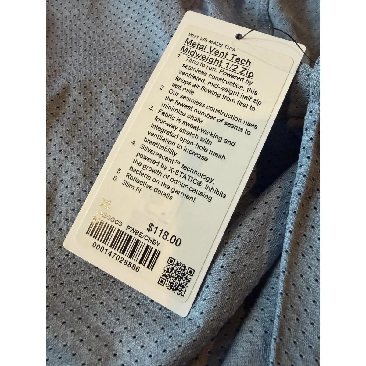 Lululemon clothing - Lululemon Metal Vent Tech - Metal Vent Tech - Gray 1