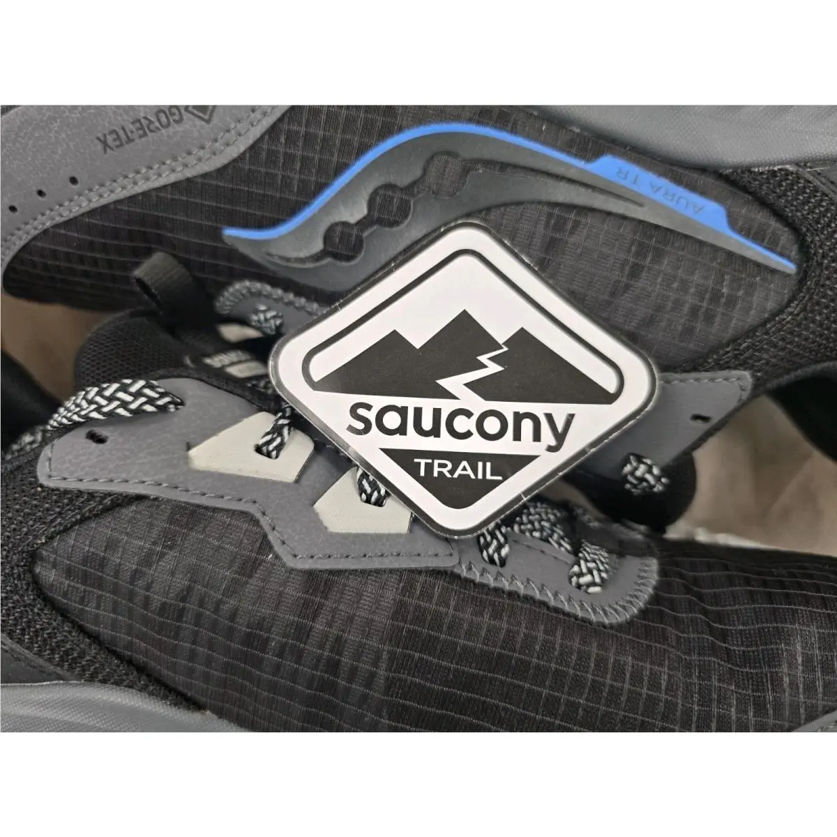 Saucony shoes - Saucony Aura TR GTX - Aura GTX - Shadow/Black (UPC: 195019425019) 3