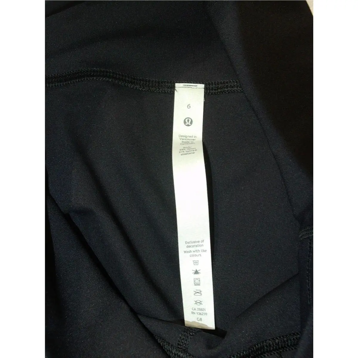 Lululemon clothing - Black 1