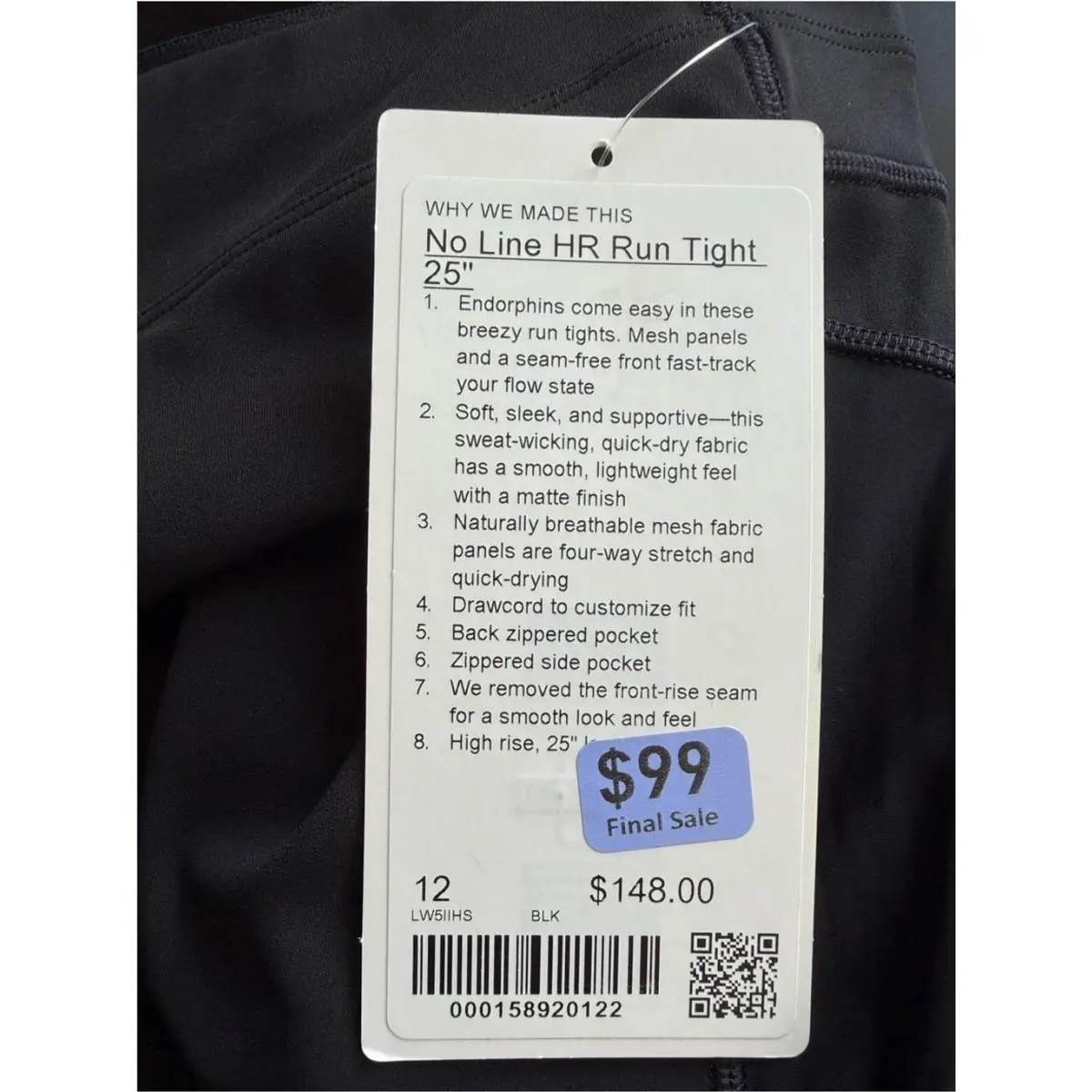 Lululemon clothing - Black 3