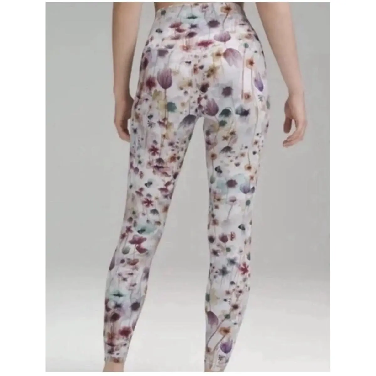 Lululemon Align Size 4 Mood Wash Floral Multi 25”READ