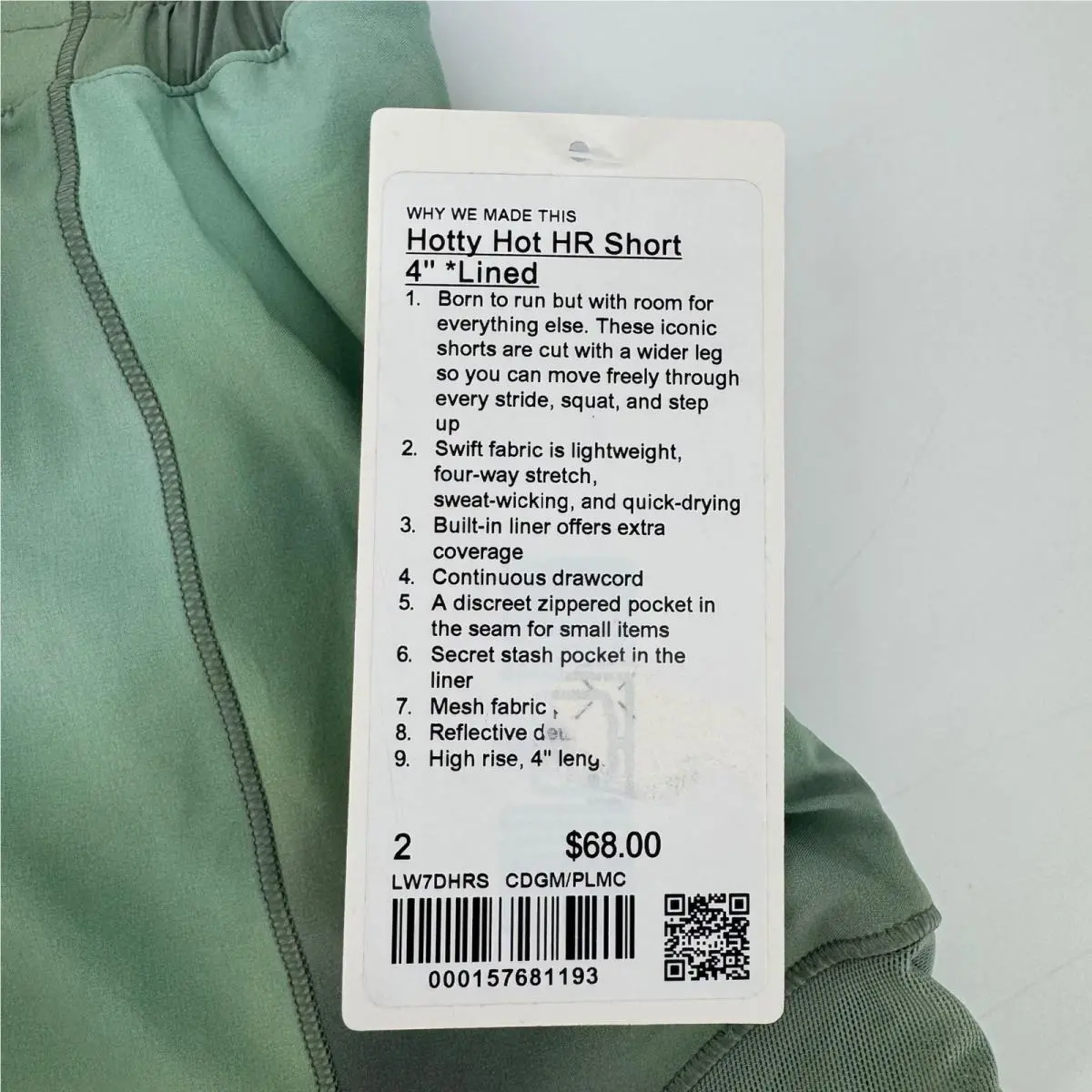 Lululemon clothing - Green 3