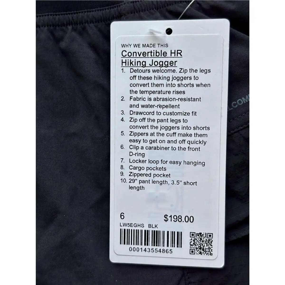 Lululemon clothing - Black 8