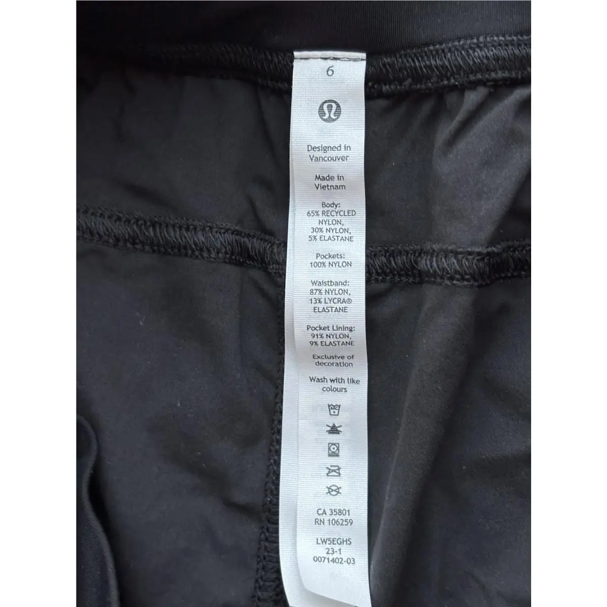 Lululemon clothing - Black 9