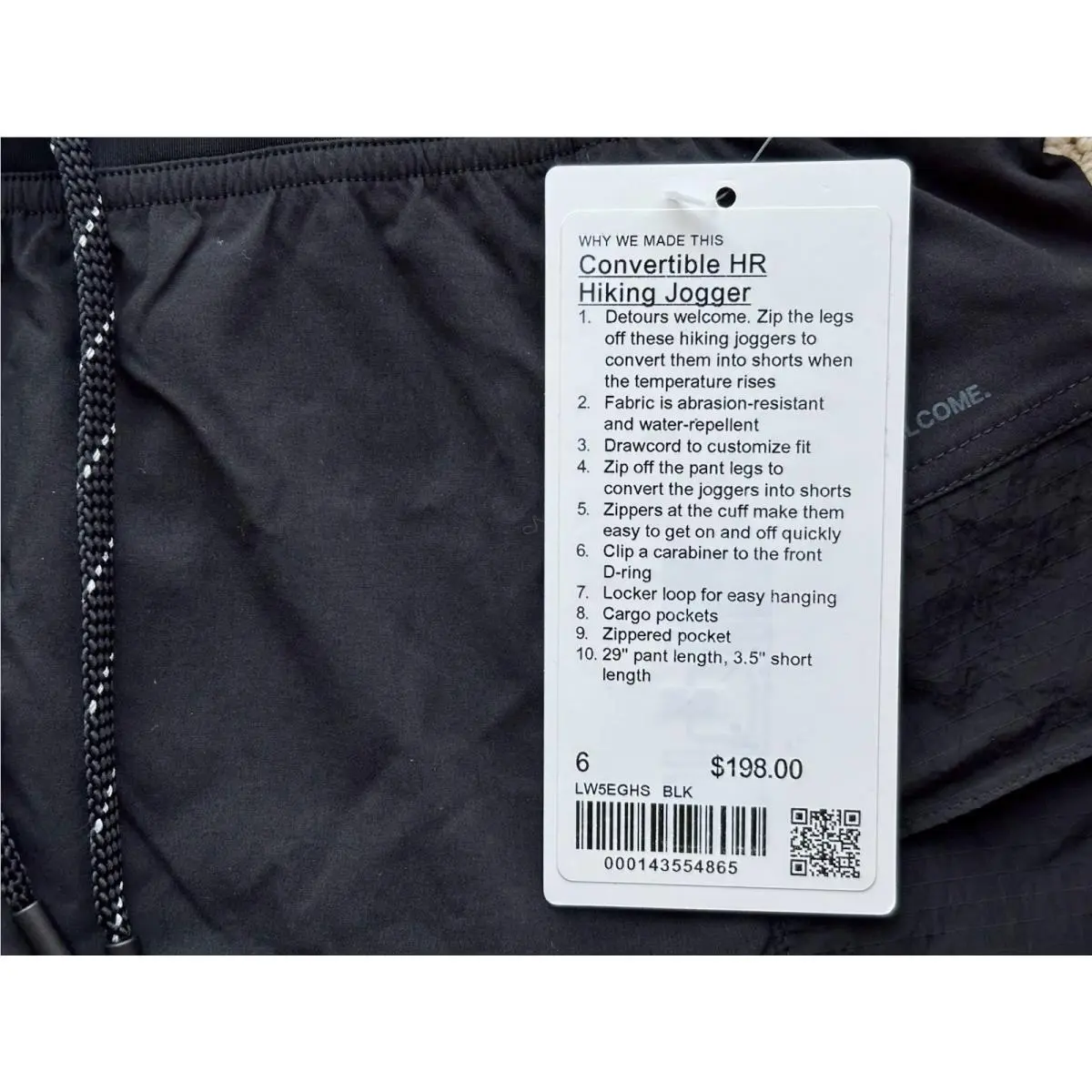 Lululemon clothing - Black 7