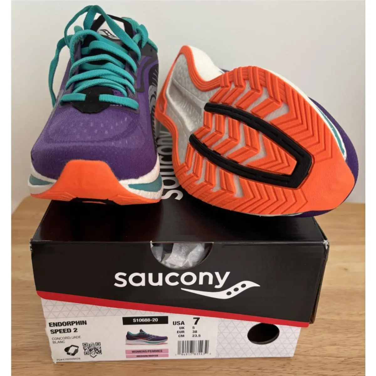 Saucony shoes - Saucony Endorphin Speed 2 - Endorphin Speed - Concord/Jade 0