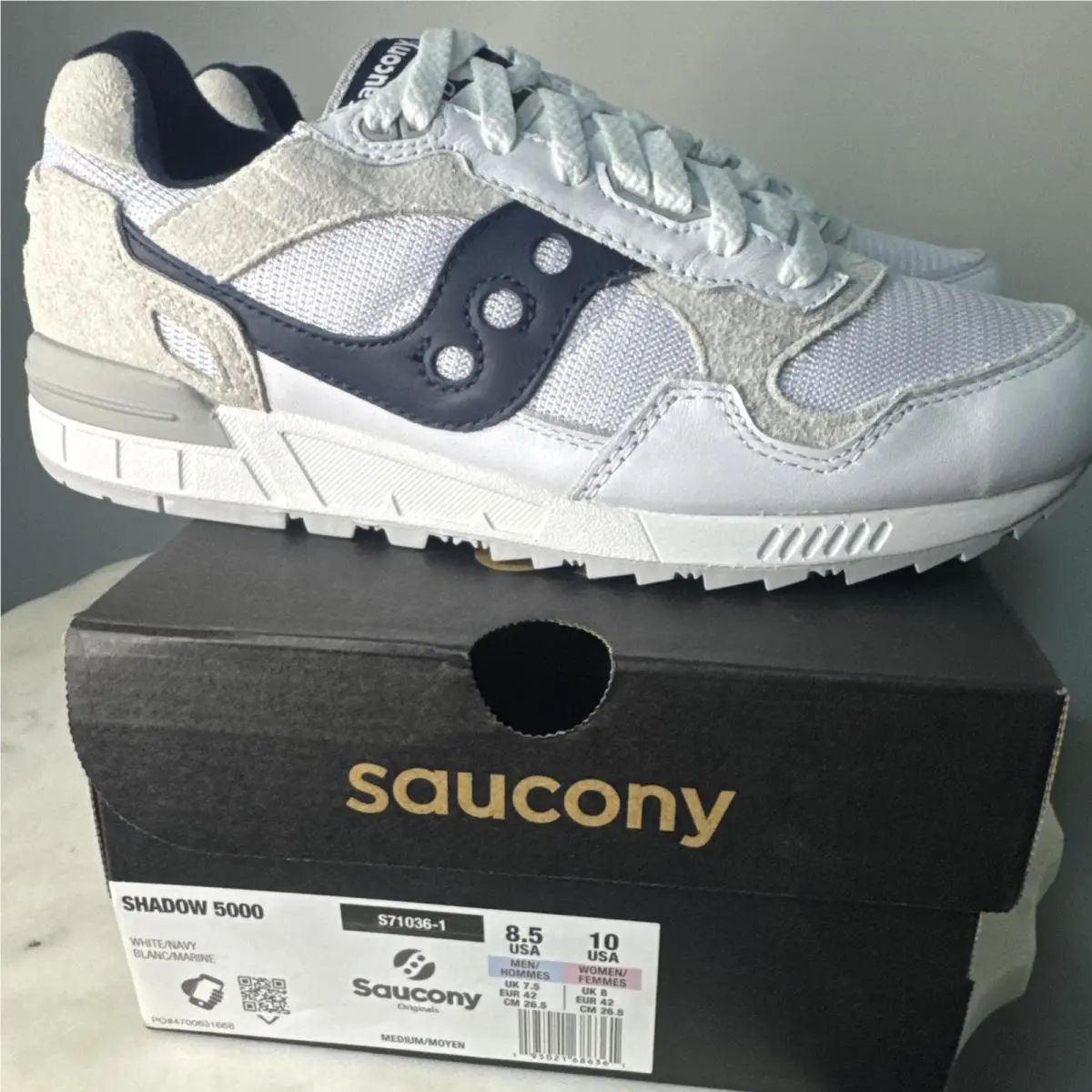 Saucony shoes - Saucony Shadow 5000 - Shadow - S70665-43 - Blue, Manufacturer: Shadow/Navy 11