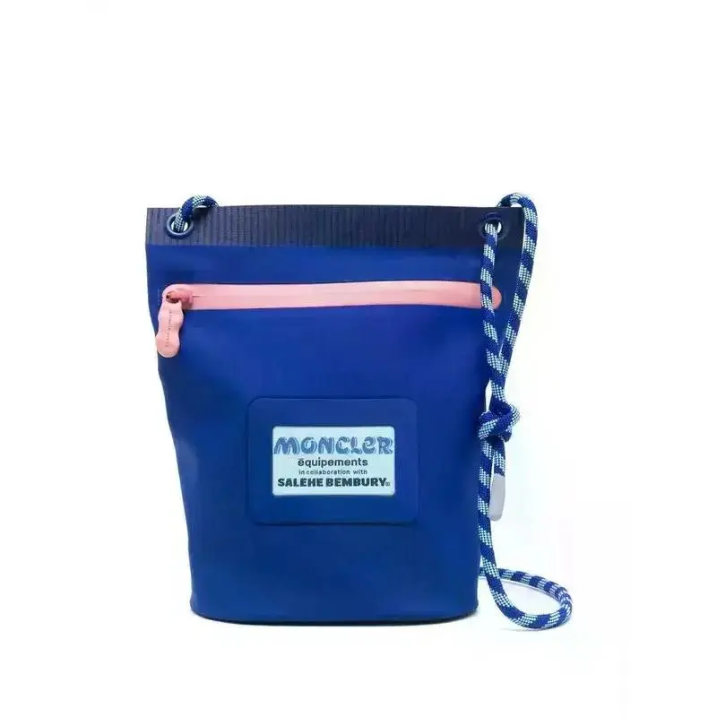 X Salehe Bembury Amoeba Shoulder Bag - Blue by Moncler