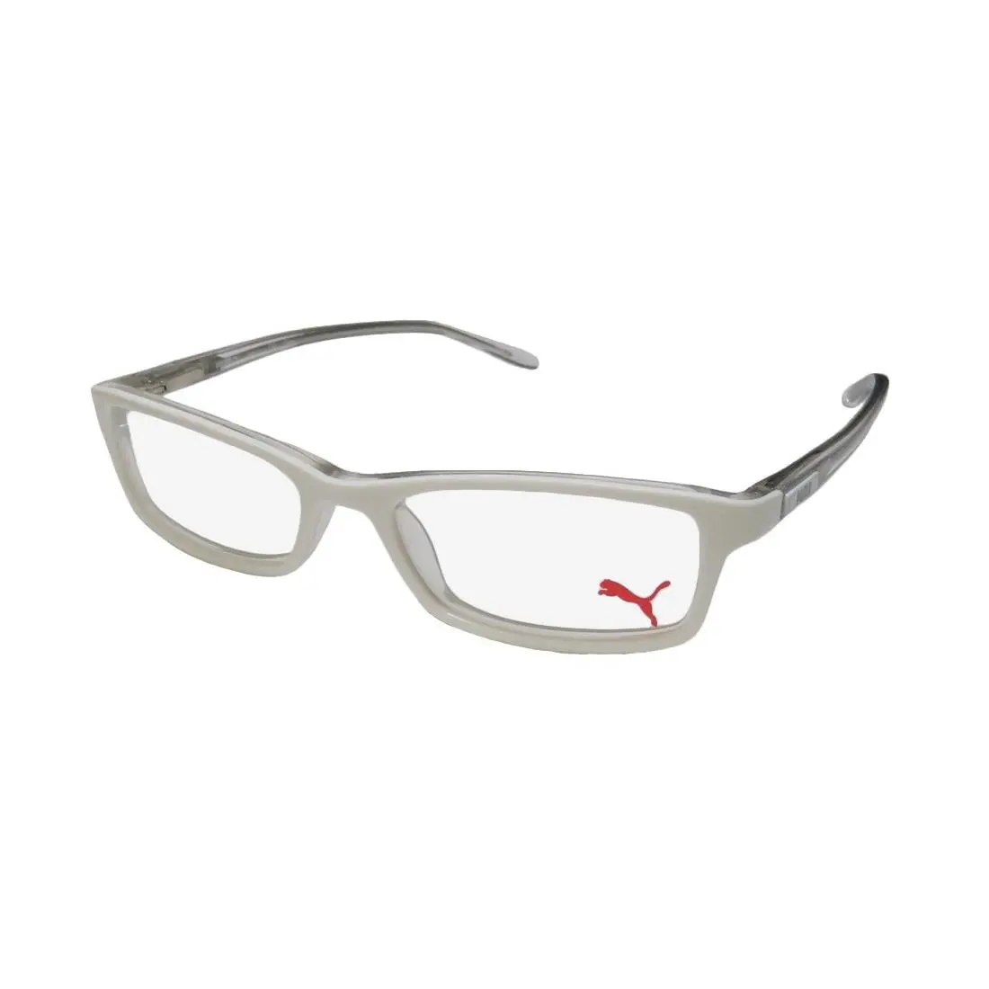Puma 15355 Eyeglasses WH Plastic Unisex 49-16-135 Full-rim White Square
