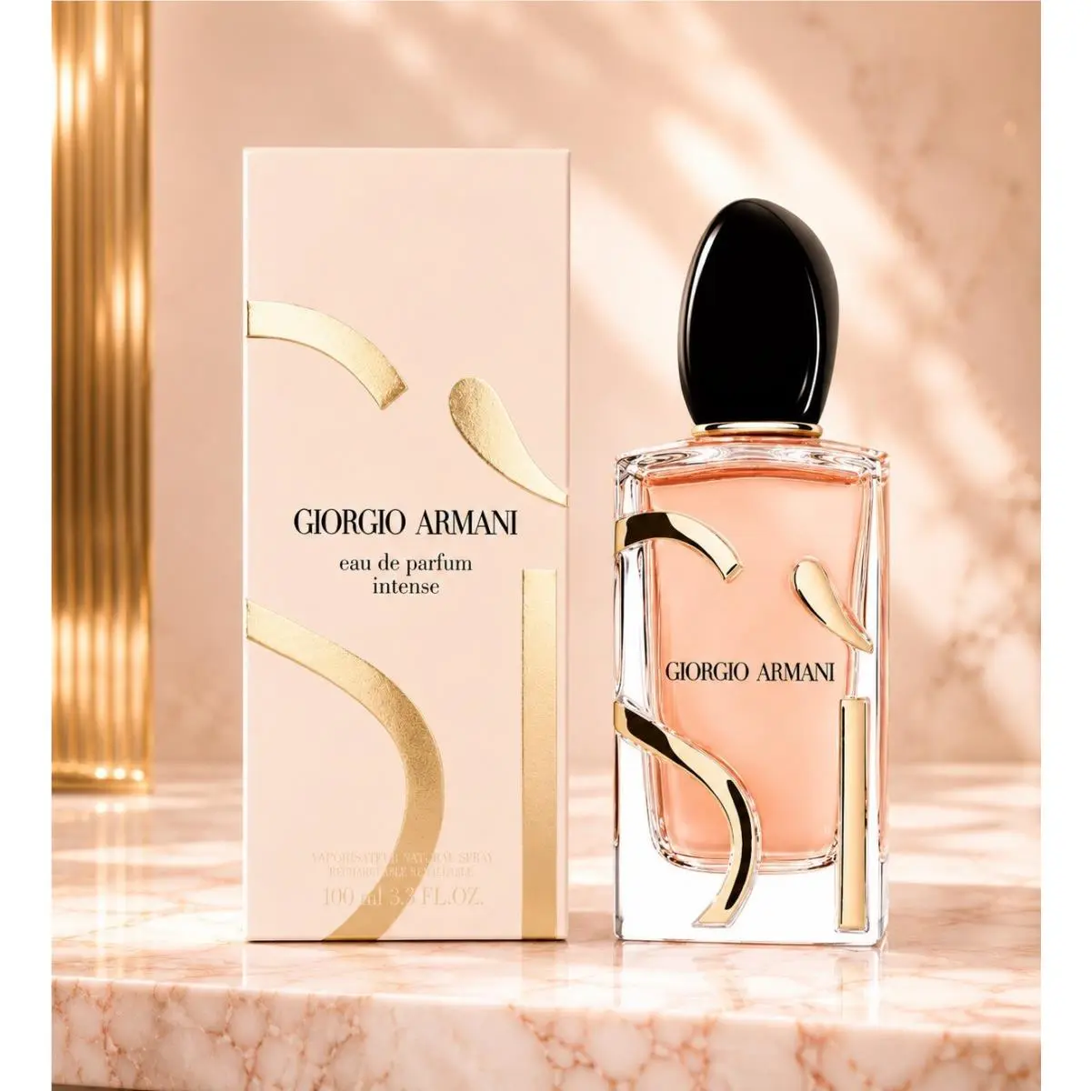 Giorgio Armani Si Edp Intense 3.3oz 100ml Women Perfume