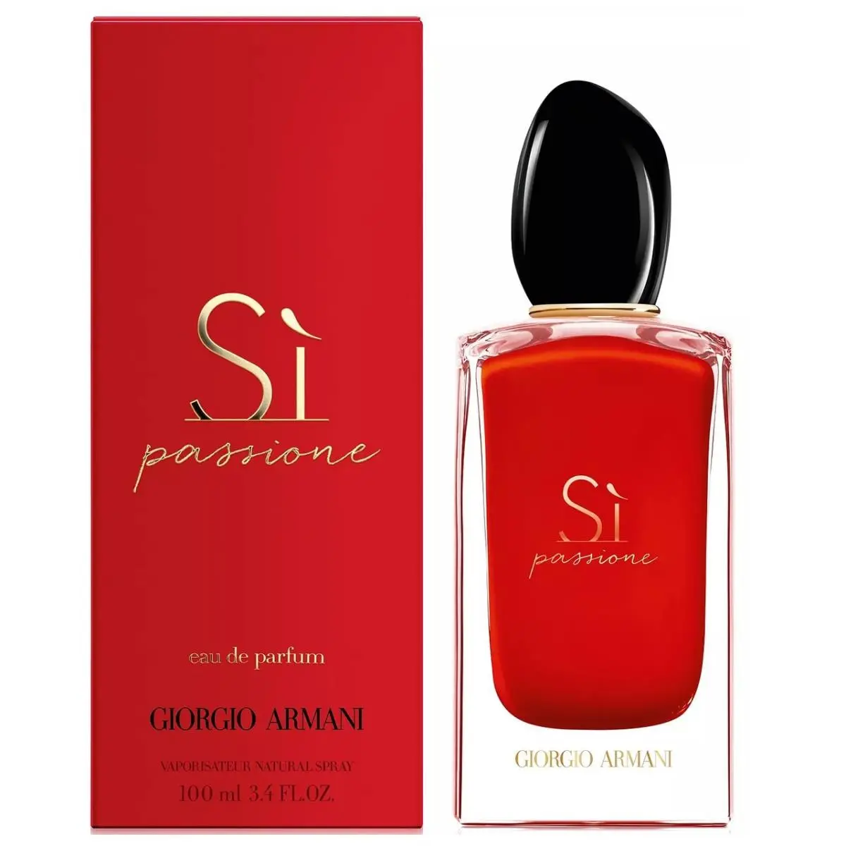 Armani Si Passione Eau de Parfum 3.4 oz Spray For Women Elegant Fragrance by Giorgio Armani