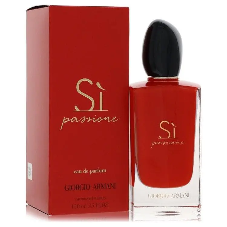 Armani Si Passione  Eau De Parfum Spray 3.4 oz For Women Brand by Giorgio Armani