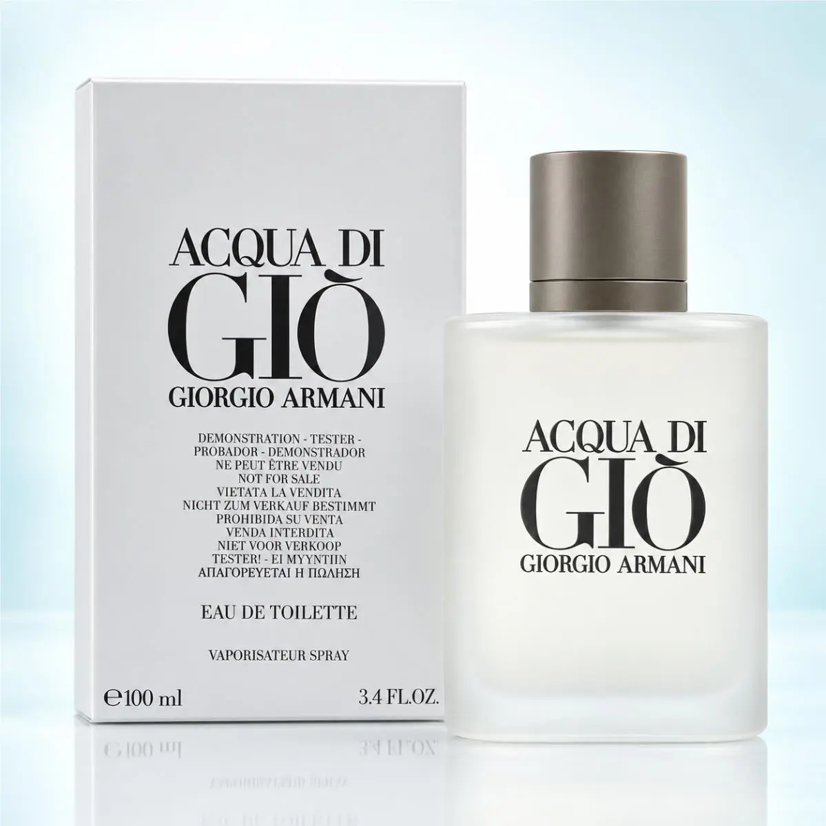 Acqua DI Gio Giorgio Armani 2.5 Oz 75 ml Edt Eau De Toilette Men White Box