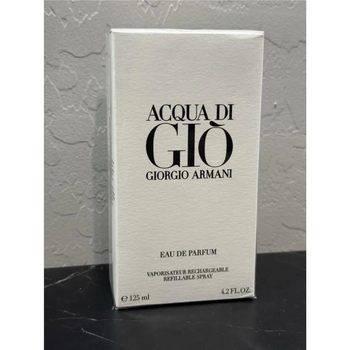 Giorgio Armani Acqua Di Giò Eau de Parfum Cologne 4.2 fl oz 2023 Batch