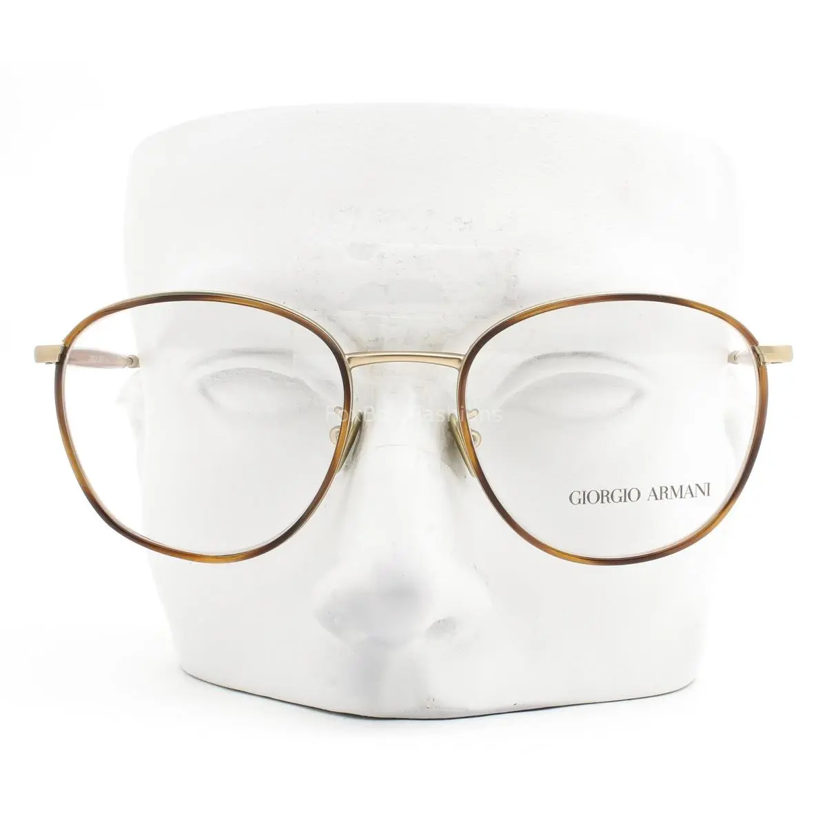 Giorgio Armani Eyeglasses Glasses AR5161J 3002 Tortoise Rim Pale Gold 52mm Wcase