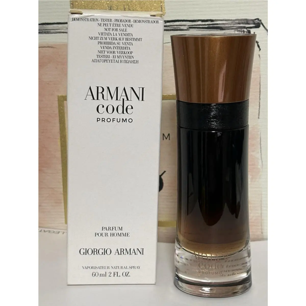 Code Profumo 2 Oz / 60 ML Parfum Spray Rare/ by Giorgio Armani