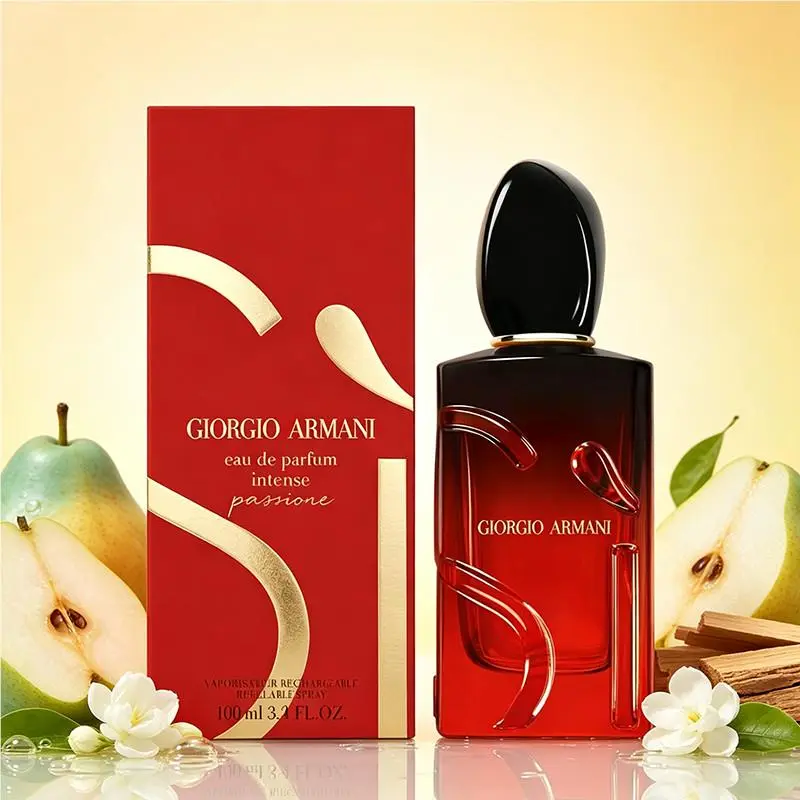 Si Passione Intense Eau de Parfum 3.4 fl oz / 100 ml Edp Spray by Giorgio Armani